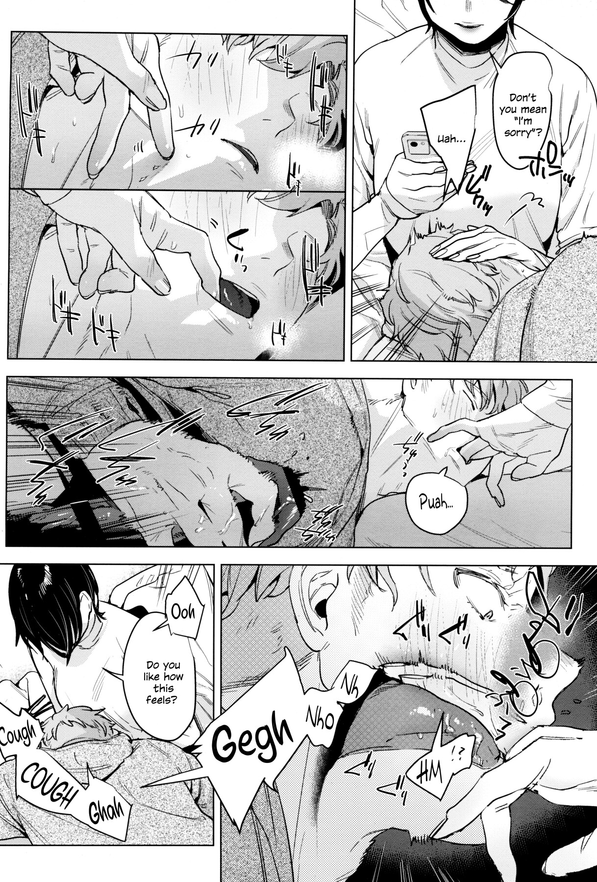 Hentai Manga Comic-I want to connect with Soft S-Read-7
